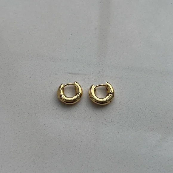 Gorjana Lou Huggies Earrings - Picture 3 of 4